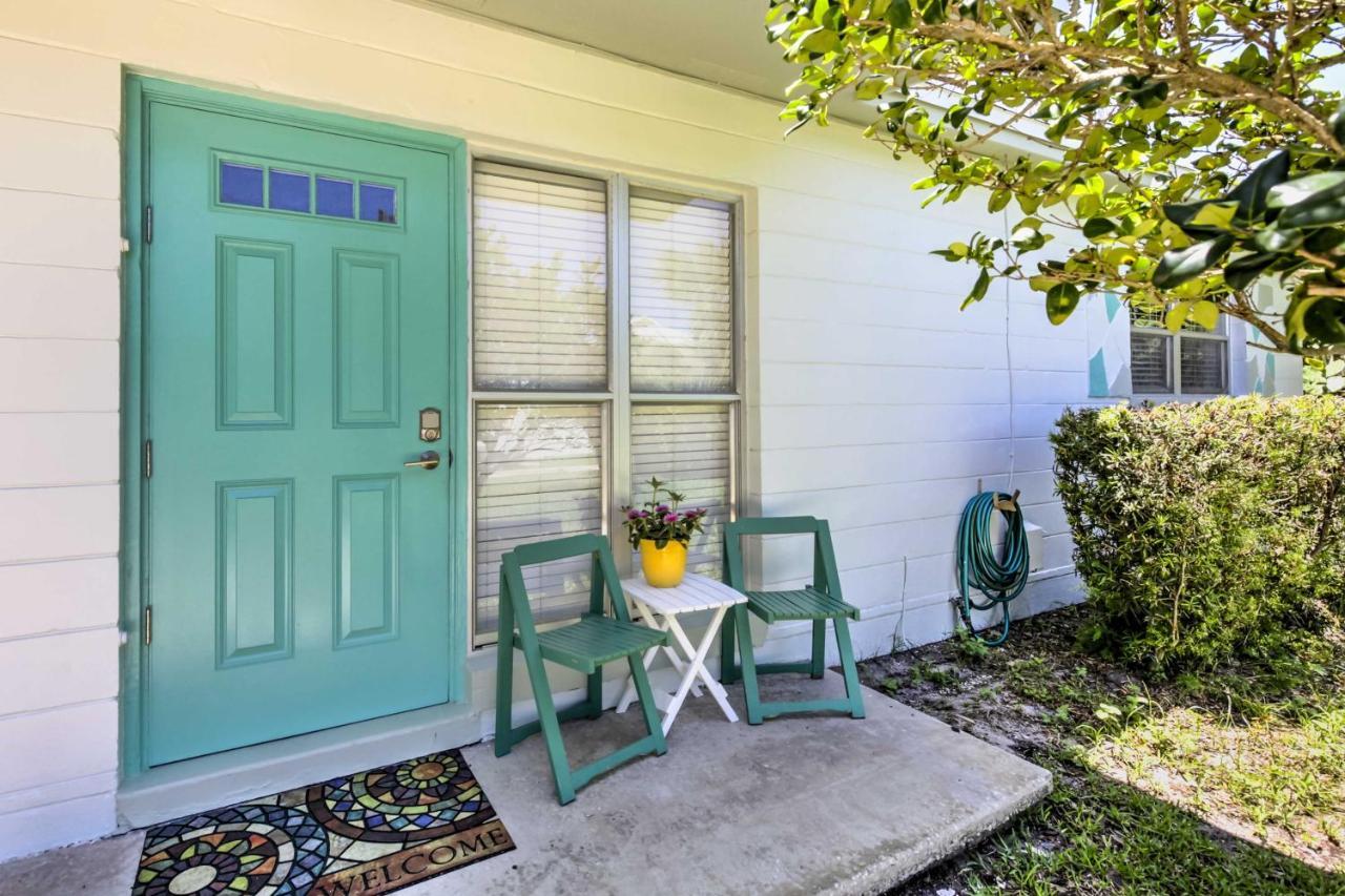 New Smyrna Beach Abode With Fire Pit, Walk To Beach! Ngoại thất bức ảnh