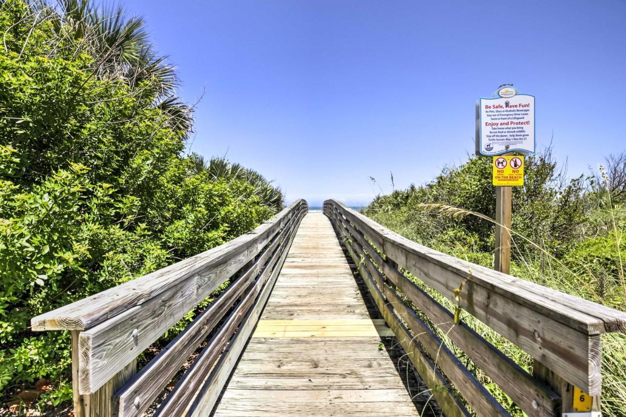 New Smyrna Beach Abode With Fire Pit, Walk To Beach! Ngoại thất bức ảnh
